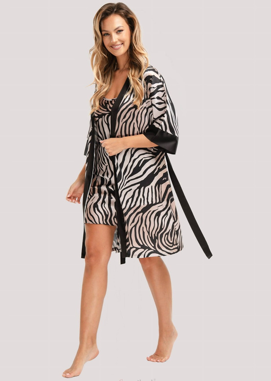 Szlafrok Unikat Braga S-XL beżowy