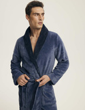 Szlafrok Henderson 43375 Nantes M-3XL navy