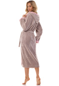 Szlafrok L&L 2419 Tess długi S-2XL damski angora