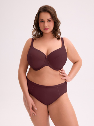 Biustonosz semi soft Gaia BS 1058 Maxi Wino wino