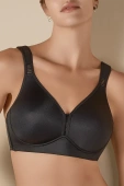 biustonosz bez fiszbin miękkie ramiączka ELOISA, negro-czerń