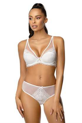 Biustonosz push-up Mat M-0198/11 Estelle biały