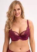 Biustonosz semi soft Gaia BS 1313 Jovana bordowy