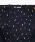 Slipy Atlantic 3MP-183 A'3 S-3XL granatowy-wino-granatowy