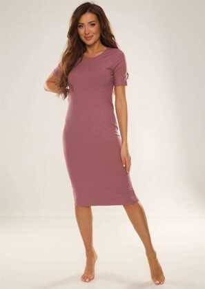 Koszula/Sukienka De Lafanse 699 Freya kr/r S-2XL jagodowy