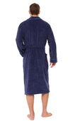 Szlafrok L&L 2523 M-2XL męski navy