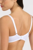 Biustonosz miękki koronkowy Delia, Bianco/Biały