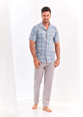 Piżama Taro Gracjan 954 kr/r 2XL-3XL 'L20 męska jeans