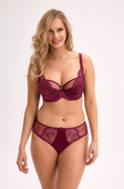 Biustonosz semi soft Gaia BS 1313 Jovana bordowy