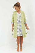 Szlafrok Cana 252 S-XL zielony jasny