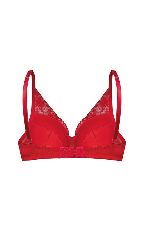 Biustonosz push-up Mefemi Laura czerwony