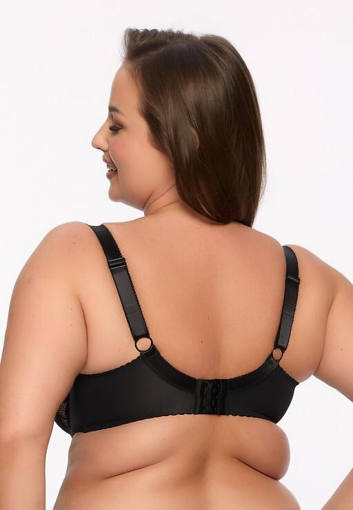 Biustonosz semi soft Gaia BS 1134 Keto Maxi czarny