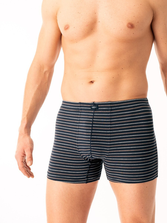 Bokserki Key MXH 311 B25 M-2XL granatowy