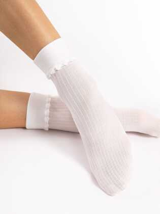 Skarpetki Fiore G 1180 Apolonia 40 den off white