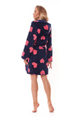 Szlafrok L&L 2310 Futura S-XL damski granatowy
