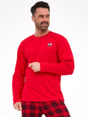 Piżama Cornette 124/305 Denali 3XL-5XL męska czerwony