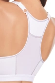 Sportowy biustonosz NORA, blanco-biały