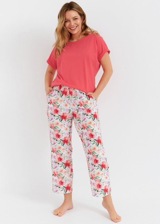 Piżama Taro Aria 3427 kr/r S-XL W25 damska koralowy