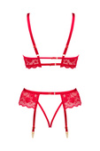 Rose set red