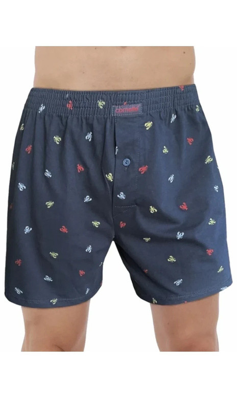 Bokserki Cornette Comfort 002/299 S-2XL granatowy