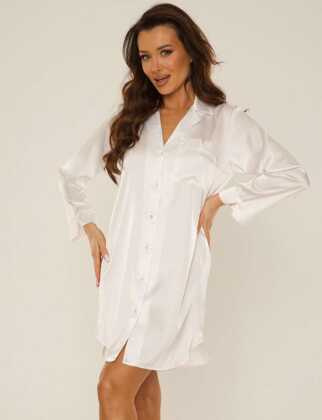 Koszula De Lafense 760 Cordelia dł/r S-2XL pearl