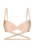 Biustonosz push-up Mefemi Lena 02 beżowy