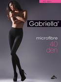 Rajstopy Gabriella Microfibra 40 den 5-XL nero