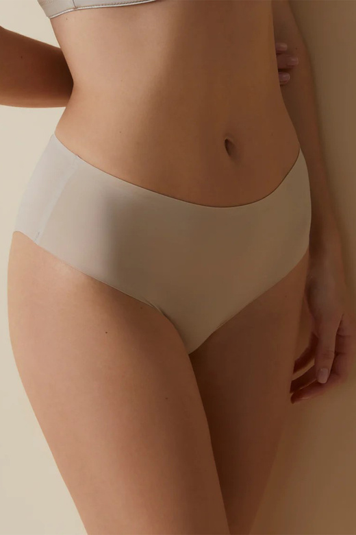 Bezszwowe, uniwersalne figi BRAGA 502, tierra-beż