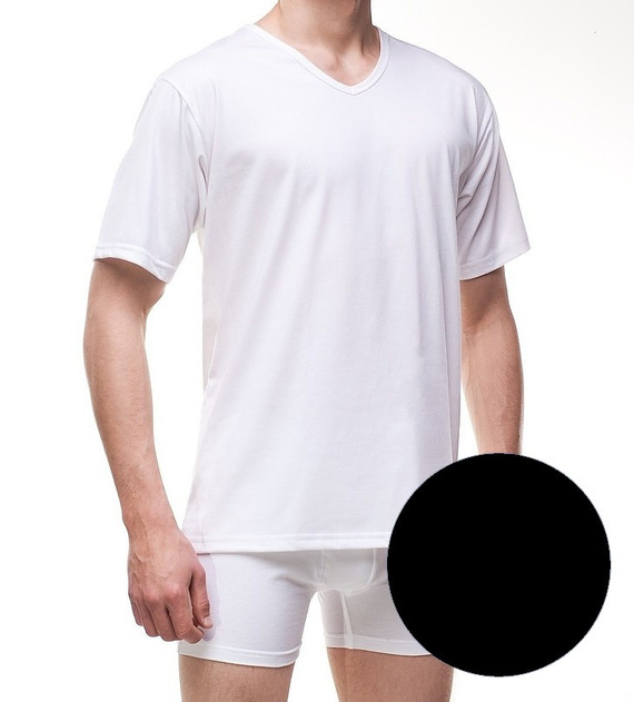 Koszulka Cornette 201 New 3XL-5XL czarny