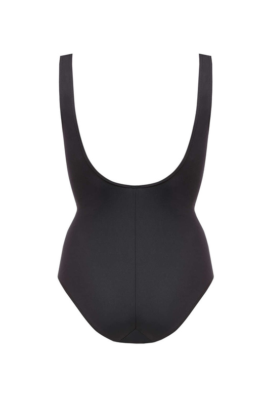 Strój kąpielowy jednoczęściowy DIAMOND 7 polski, czarny