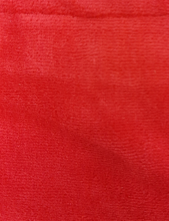 Szlafrok De Lafense 431 Welur zamek M-4XL damski melanż jasny