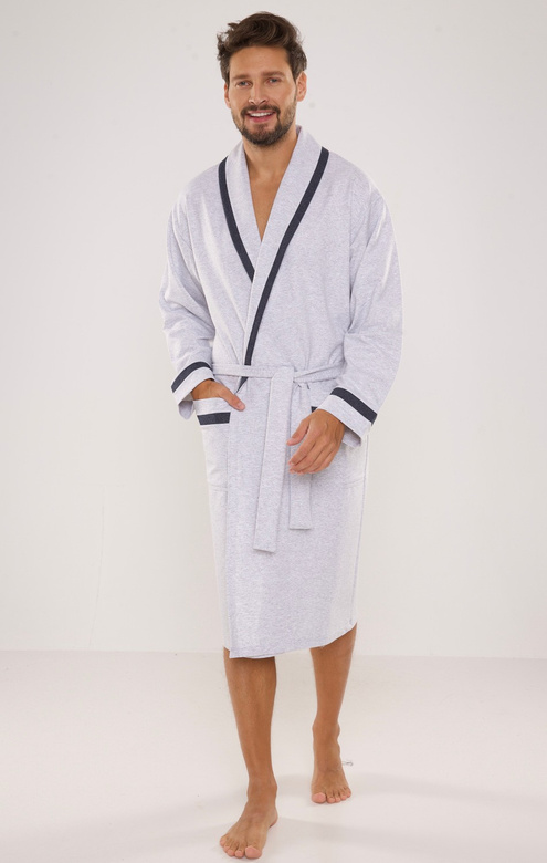 Szlafrok De Lafanse 564 Bruno M-2XL męski jeans