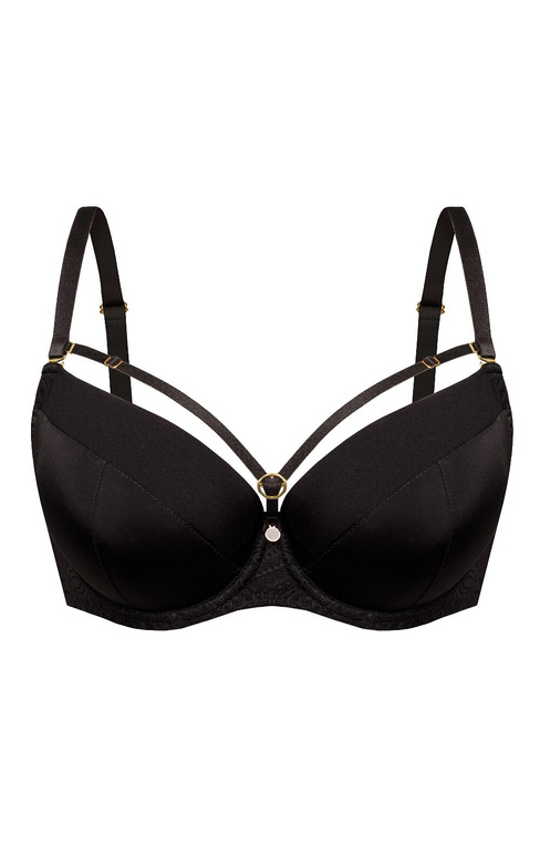 Biustonosz push-up Mefemi Desire Big BF 25 czarny