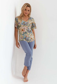 Piżama Cana 265 kr/r S-XL peonie