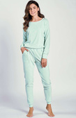 Piżama Taro Jessie 3243 Frotte dł/r S-XL Z25 miętowy