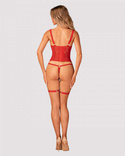 Gorset Obsessive Belovya Corset czerwony