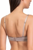 Biustonosz Bardotka Gładki Samonośny Fantastic 1580, stone/szary