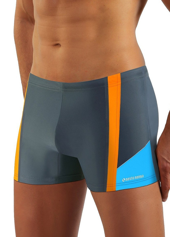 Bokserki kąpielowe Sesto Senso art.379 M-2XL czarny