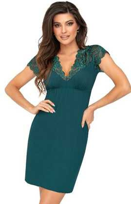 Koszula Donna Melania kr/r S-2XL zielony