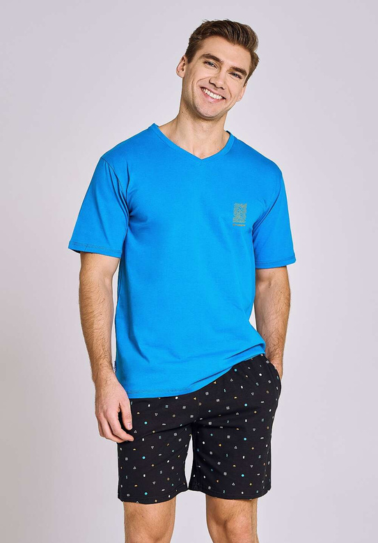 Piżama Taro Ryan 3192 kr/r 4XL-5XL L24 niebieski