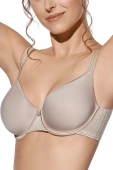 Biustonosz usztywniany gładki FABIOLA, tierra-beż