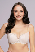 Biustonosz half cup Ava 2256 beige