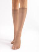 Podkolanówki Fiore M 2100 Massage 20 den Body Care light natural/odc.beżowego