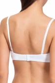 Biustonosz Bardotka Gładki Samonośny Fantastic 1580, bianco/biały