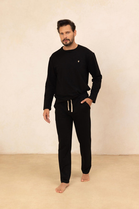 Piżama Regina 497 dł/r M-XL męska latte