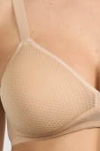 Innowacyjny, ultralekki miękki biustonosz Spacer 3D, 2394 nudo/beż