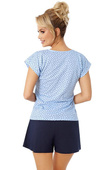 Piżama Donna Star Short kr/r S-2XL dark blue