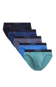 Slipy Atlantic 5SMP-004/25 A'5 S-2XL zielony-granatowy-niebieski