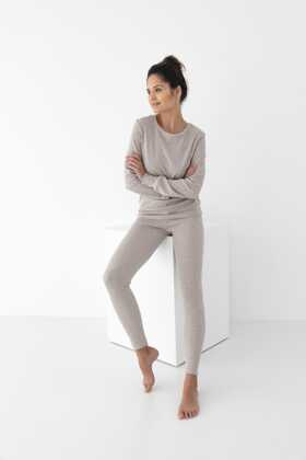 Piżama Sensis Mabel dł/r S-XL cappucino-melange