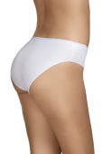 Dwupak klasycznych bawełnianych fig typu bikini 400, blanco-białe